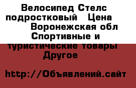 Велосипед Стелс- подростковый › Цена ­ 5 500 - Воронежская обл. Спортивные и туристические товары » Другое   